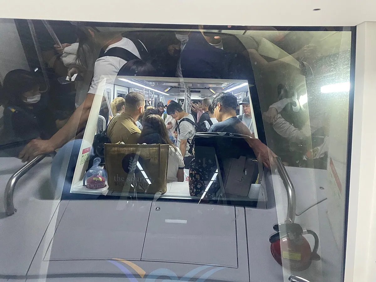 Incheon airport terminal train